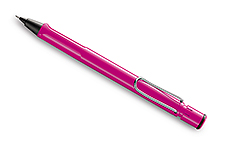 Lamy Safari карандаш 0.5 (розовый корпус)