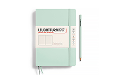 Leuchtturm1917 Medium A5 Mint Green (жесткая обложка, в точку)