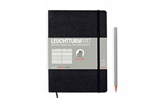 Leuchtturm1917 Softcover Medium А5 Black (мягкая обложка, черный, в линейку)