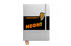 Leuchtturm1917 Medium A5 Silver&Neon Orange (в точку)