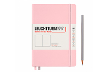 Leuchtturm1917 Medium A5 Powder (жесткая обложка, пастельно-розовый, нелинованный)