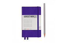 Leuchtturm1917 Pocket A6 Purple (жесткая обложка, пурпурный, в линейку)