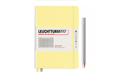 Leuchtturm1917 Medium A5 Vanilla (жесткая обложка, ванильный, в клетку)