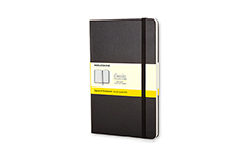 Блокнот Moleskine Classic Pocket (А6, в клетку, черный)