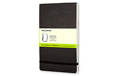 Блокнот Moleskine Reporter Soft Large (А5, нелинованный, черный)