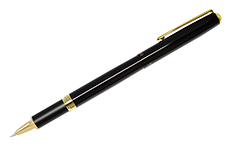 Ohto CR02 0.5 (чёрный корпус, синие чернила)