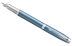 Parker IM Premium Blue Grey F (серо-голубой корпус)