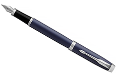 Parker IM Matte Blue F (синий корпус)