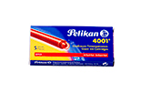 Картриджи Pelikan 4001 5 шт. (длинные, красные)