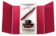 Pelikan Classic M205 Star Ruby F (бордово-розовый корпус)