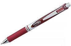 Pentel Energel Xm 0.7 (бургунди)