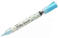 Pentel Milky Brush кисть (пастельный голубой)