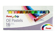 Набор Pentel Oil Pastels (масляная пастель, 16 мелков)