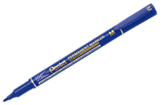 Pentel перманентный маркер Fine Point синий 1мм