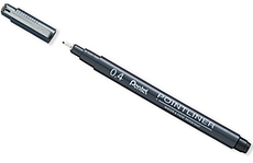 Pentel Pointliner 0.4 (черный)