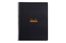 Тетрадь Rhodia 4 Colors Book (22.5х29.7 см, в клетку, черный)