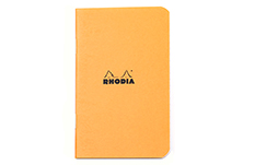 Тетрадь Rhodia Classic A7 (клетка, оранжевый)