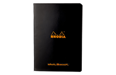 Тетрадь Rhodia DotBook Black А5 (черная, в точку)