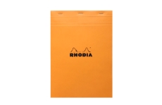 Блокнот Rhodia Basics №18 Orange (21х29.7 см, в линию)