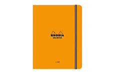 Rhodia Unlimited А5+ (оранжевый, в линейку, гибкая обложка)