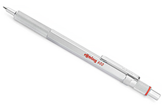 Rotring 600 шариковая (серебристый корпус)