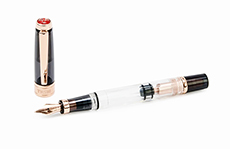 TWSBI Diamond 580 Smoke RoseGold II EF