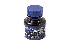 Тушь для каллиграфии Winsor&Newton Calligraphy Ink 30 мл (черная, синяя крышка)