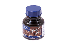 Тушь для каллиграфии Winsor&Newton Calligraphy Ink 30 мл (сепия, синяя крышка)