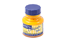 Тушь для каллиграфии Winsor&Newton Calligraphy Ink 30 мл (желтый Винзор, синяя крышка)